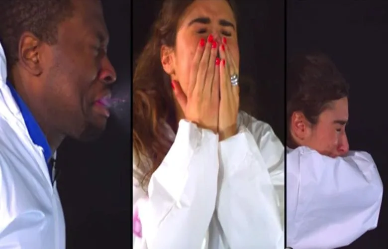 Why You Should Always Sneeze into Your Elbow
