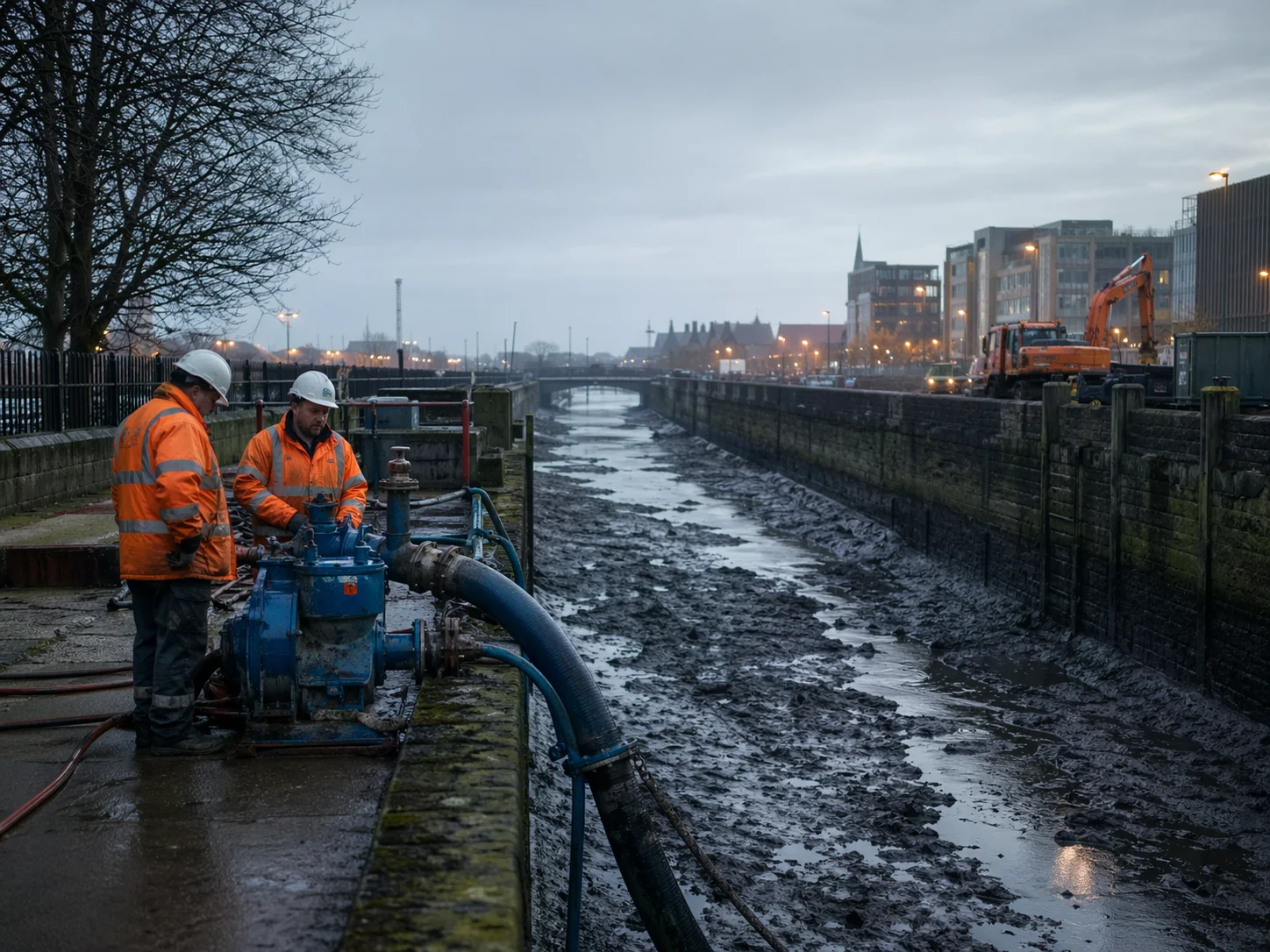 Submarine Surfaces in the Middle of a City – Then Maintenance Workers Peek Inside