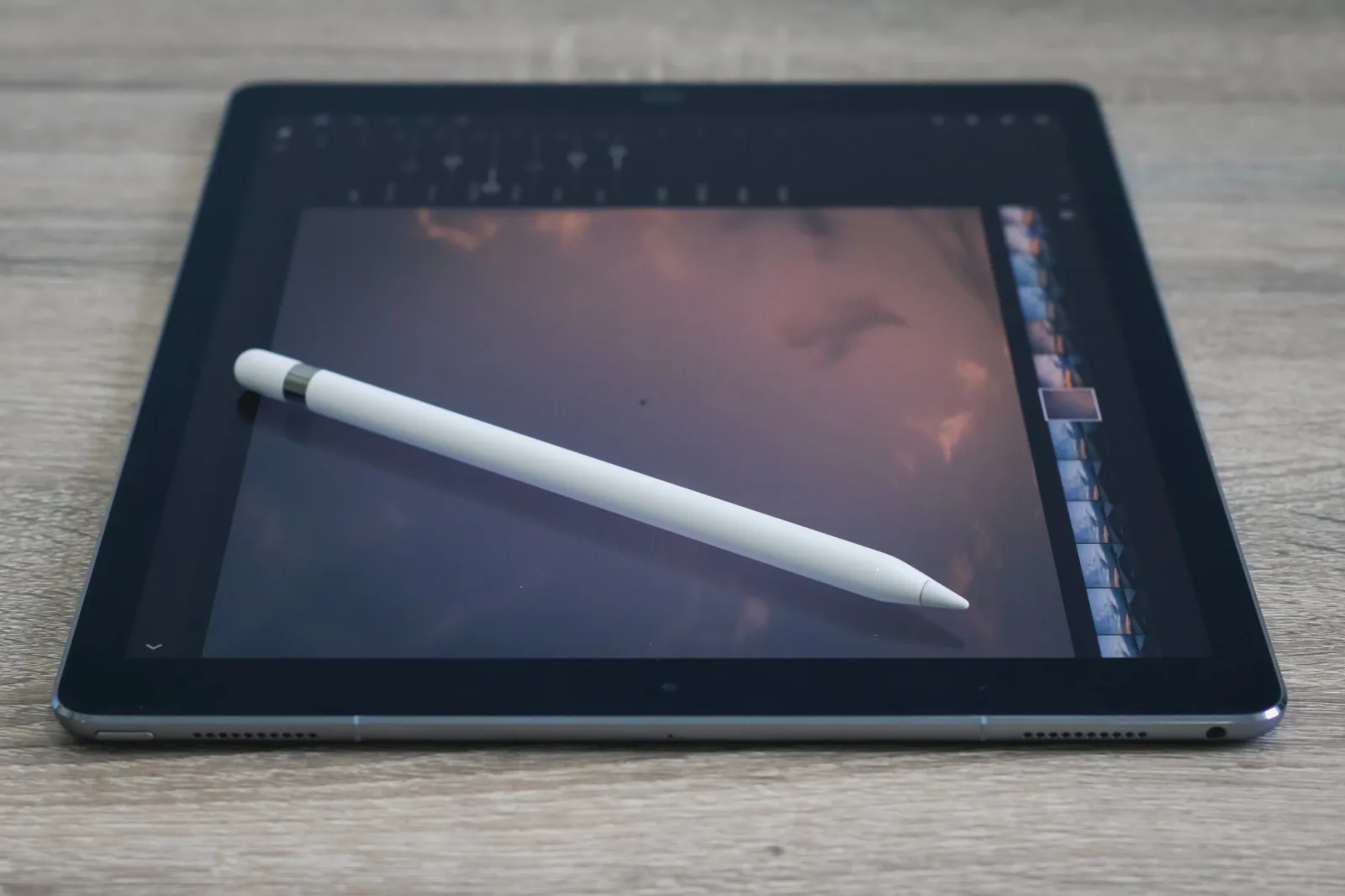 pencil with foil as stylus