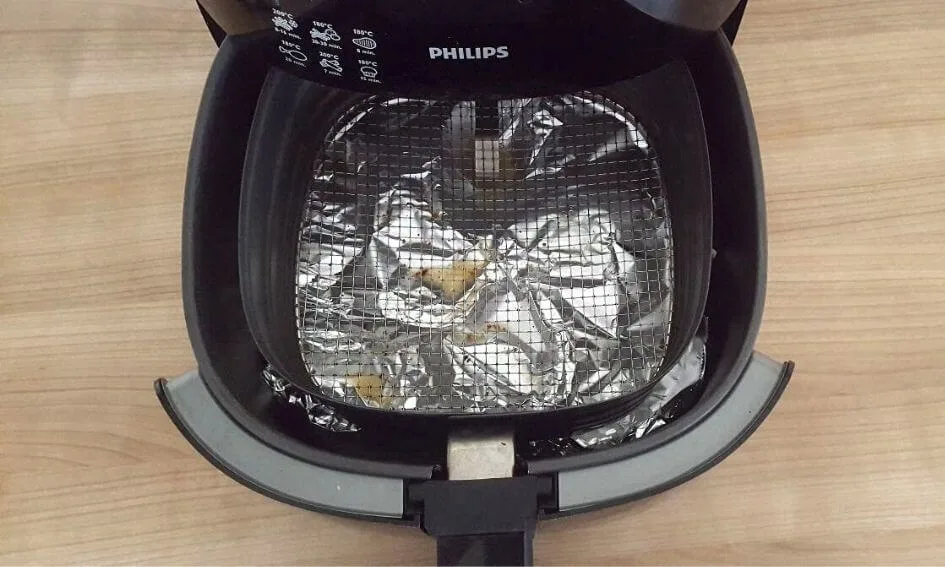 foil in air fryer