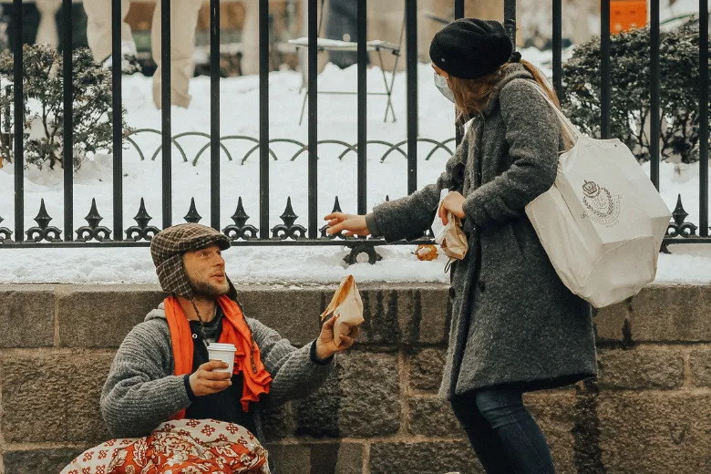 Waitress's Act of Kindness Leads to a Shocking Discovery About a Homeless Man
