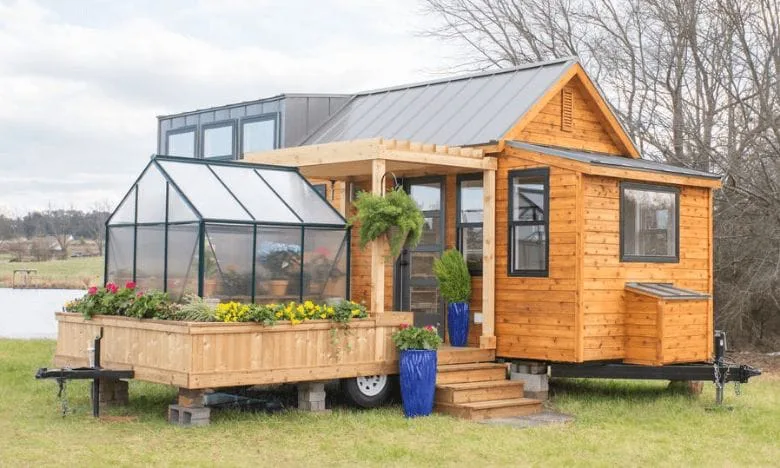 This Tiny House Is Only 30 m² but Has an Unusual Interior