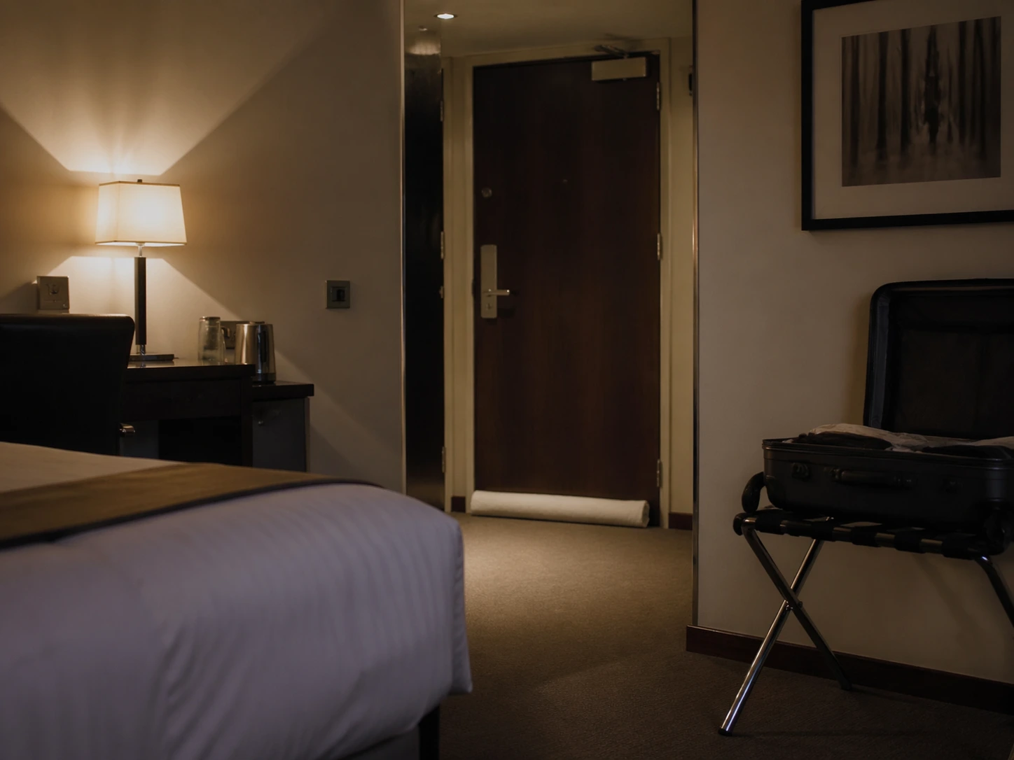 Why Travelers Always Place a Towel Beneath Their Hotel Door