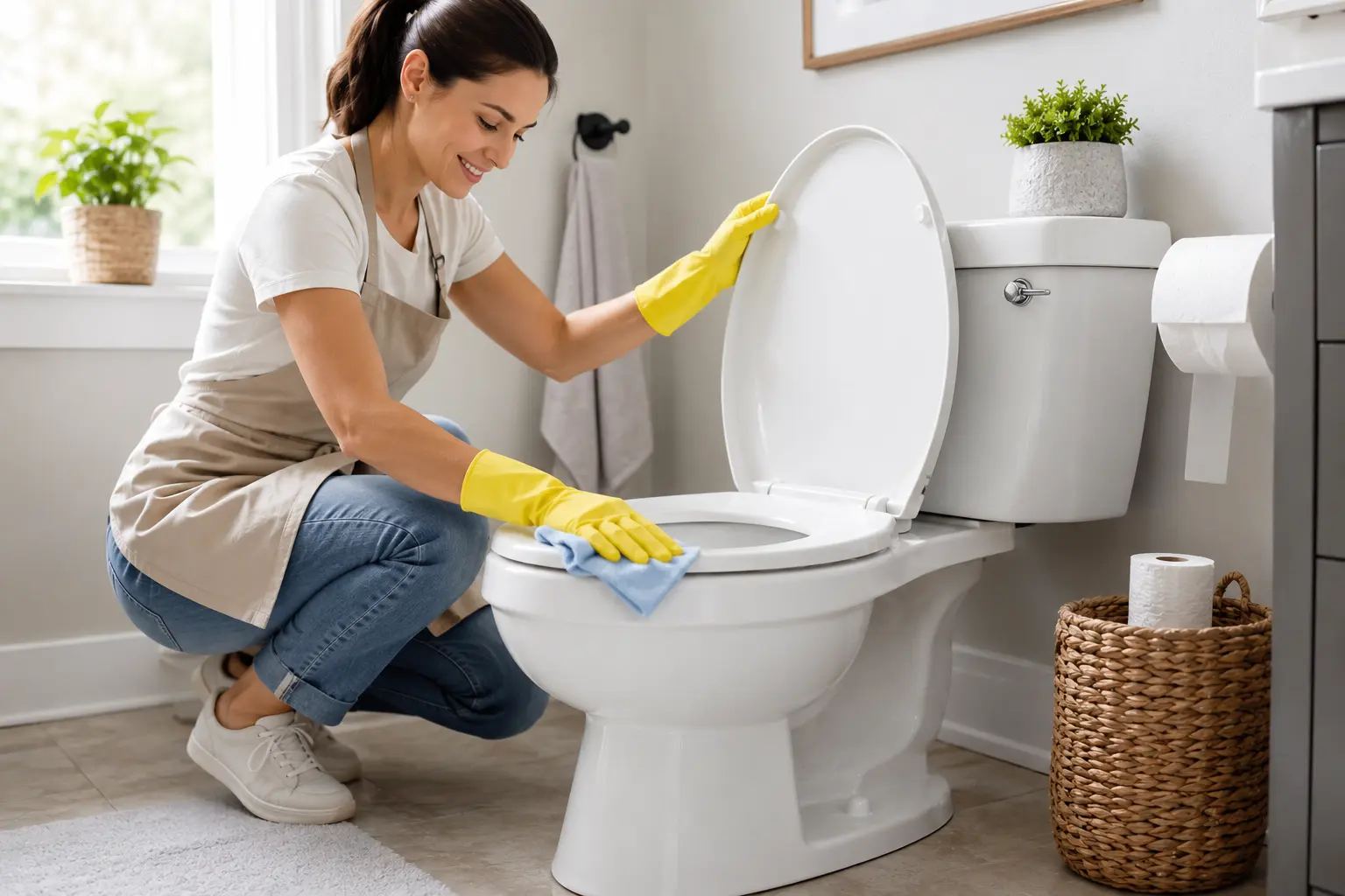The Only Two Toilet Cleaning Tricks You’ll Ever Need For A Sparkly White Toilet