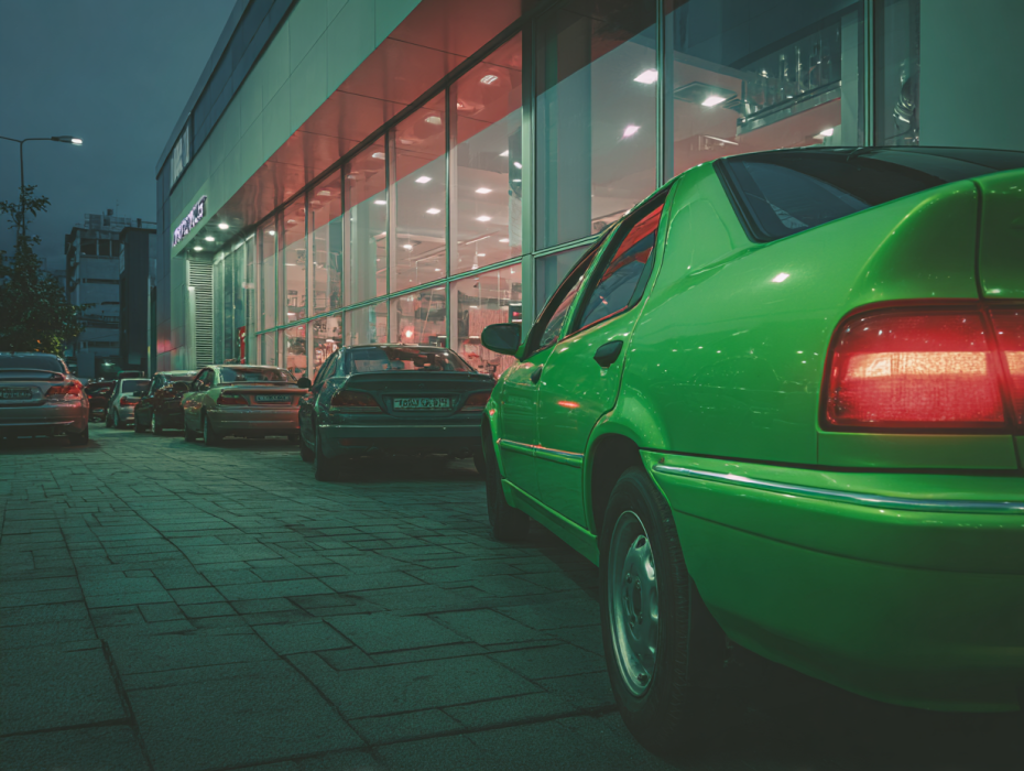 Used Cars Sit Longer on Lots as Green Paint Gains Unexpected Popularity