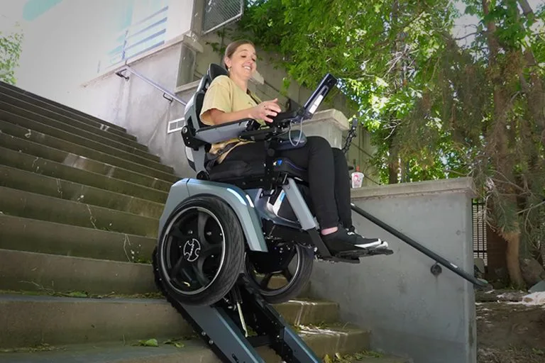 This Is the World's Most Advanced Wheelchair (It Can Climb Stairs!)