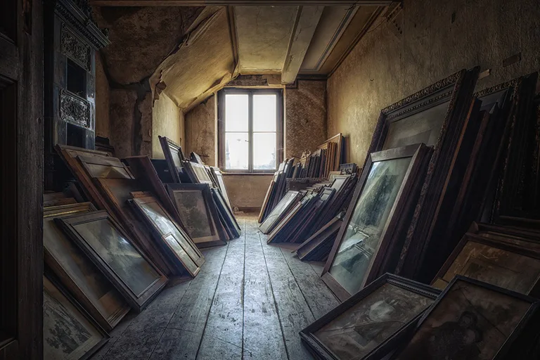 A museum interior