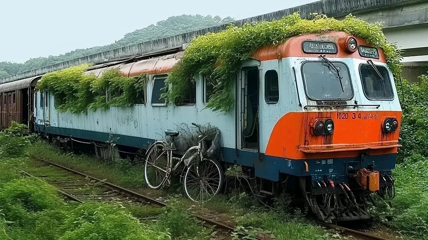 Inside a Young Woman's Revamped Train Home: From Wreck to Spectacular
