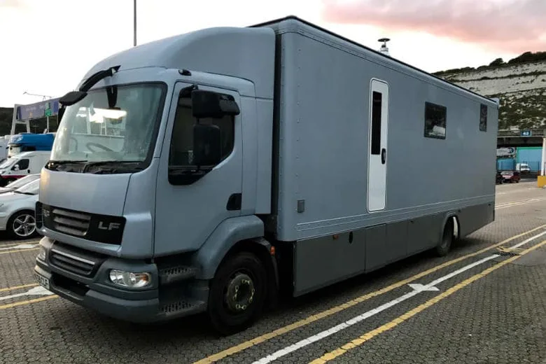 Young Woman Converts Old Truck into a Unique Mobile Home
